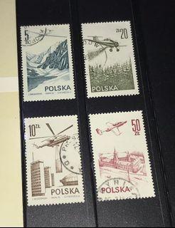 波蘭 舊 郵票