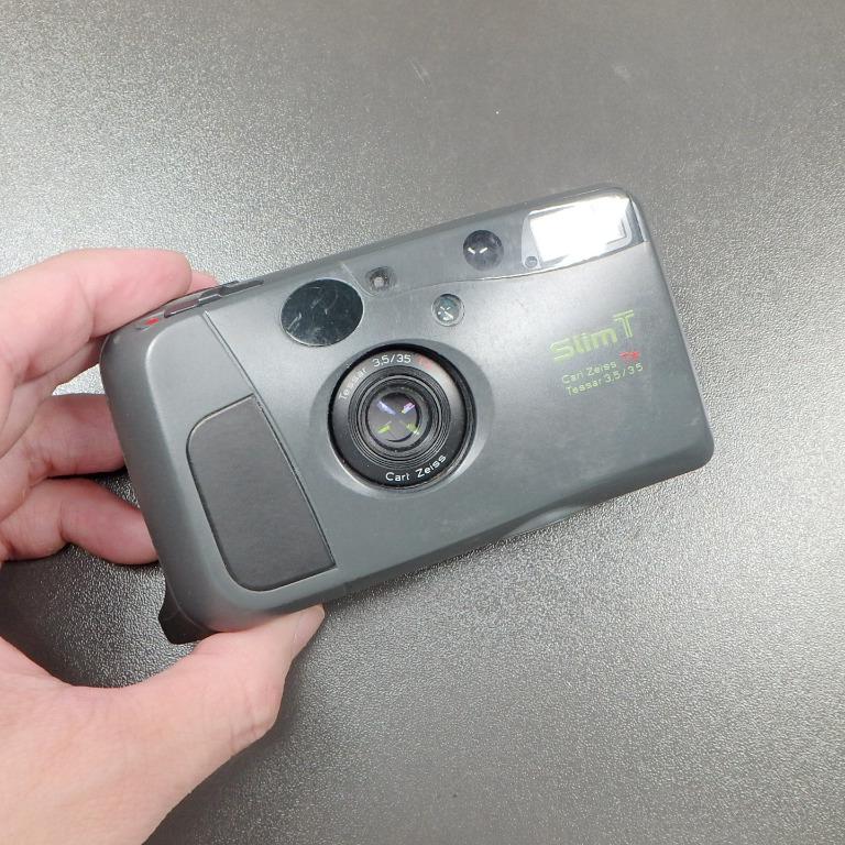 傻瓜相機>> KYOCERA SLIM T / YASHICA T4 (蔡斯T* 鍍膜/ TESSAR 鏡頭