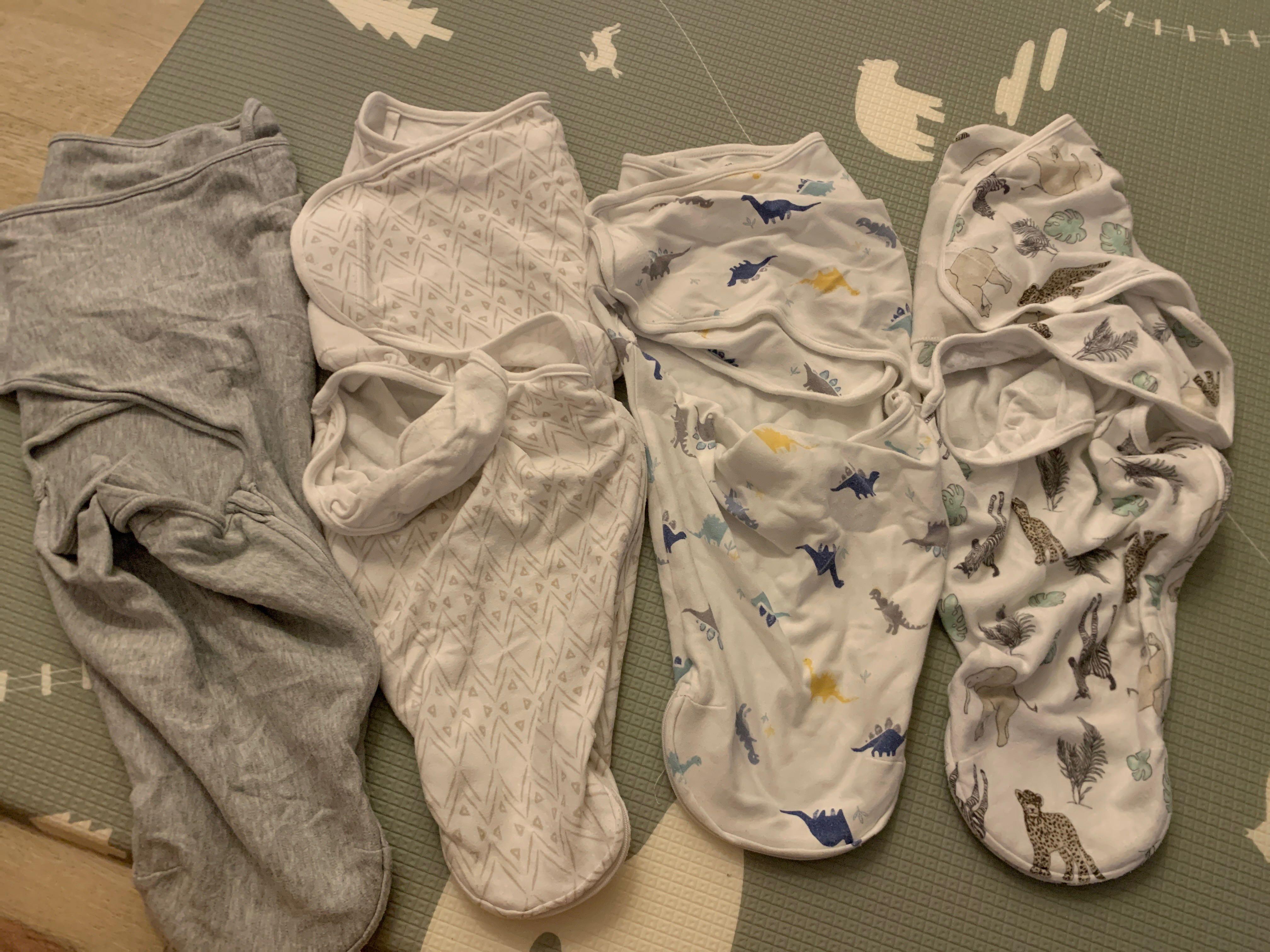 Aden Anais essentials velcro swaddle x4