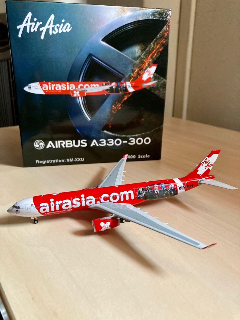 Air Asia A330-300 X-Men 1:400 Phoenix Model, Hobbies & Toys, Toys 