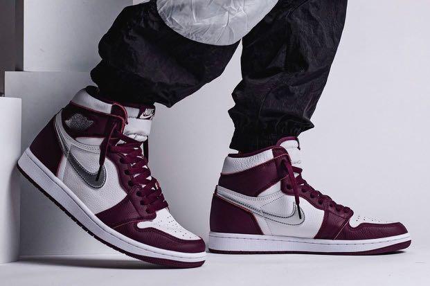 air jordan 1 mid se bordeaux