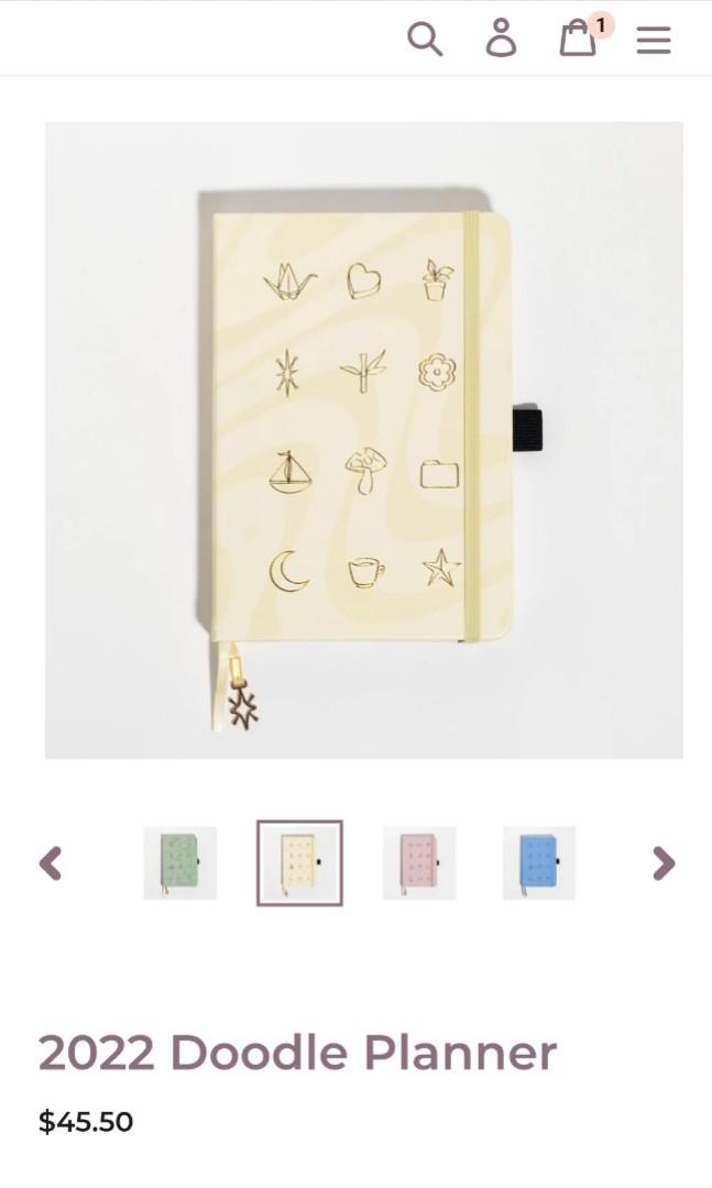 AmandaRachLee Doodle Planner 2022 Spree, Hobbies & Toys, Stationery