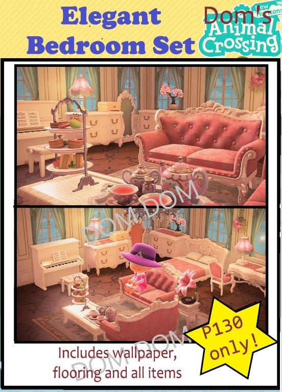 Animal Crossing New Horizons ACNH bistro cafe elegant living