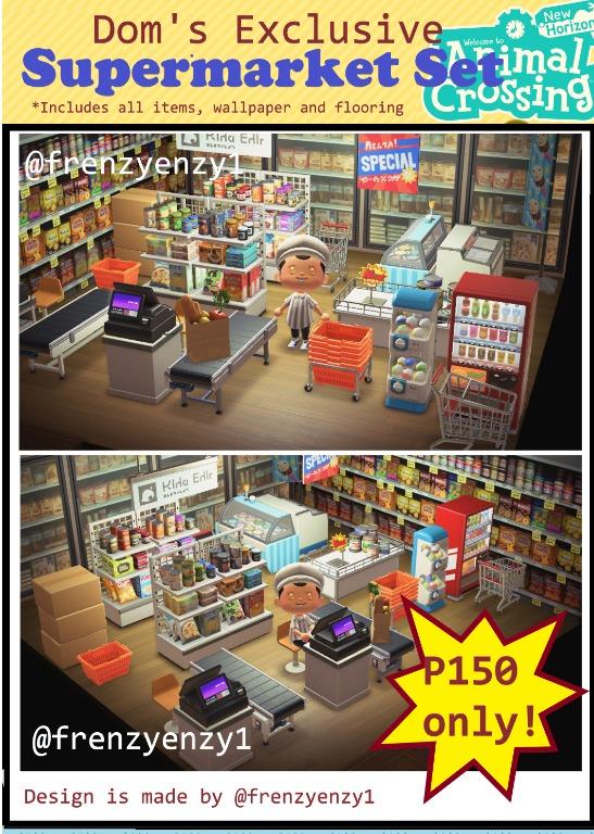 Animal Crossing New Horizons ACNH bistro cafe elegant living