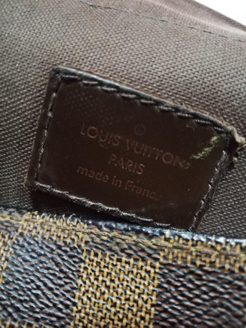 Brooklyn cloth bag Louis Vuitton Brown in Cloth - 24687040