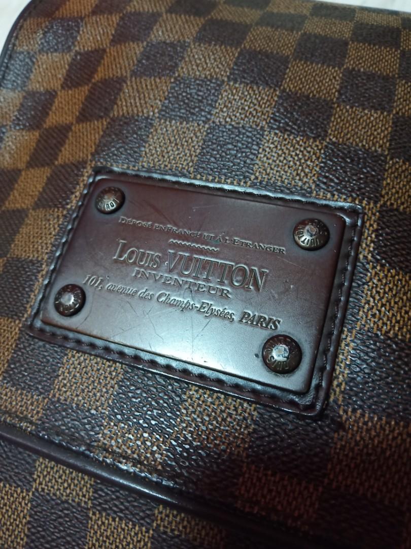 Louis Vuitton Vintage - Damier Ebene Brooklyn MM Bag - Brown - Damier Canvas  and Leather Handbag - Luxury High Quality - Avvenice