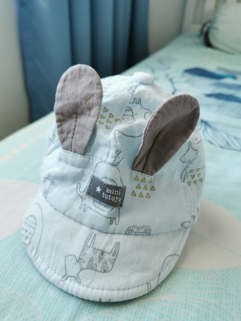 Rabbit cap best sale for baby