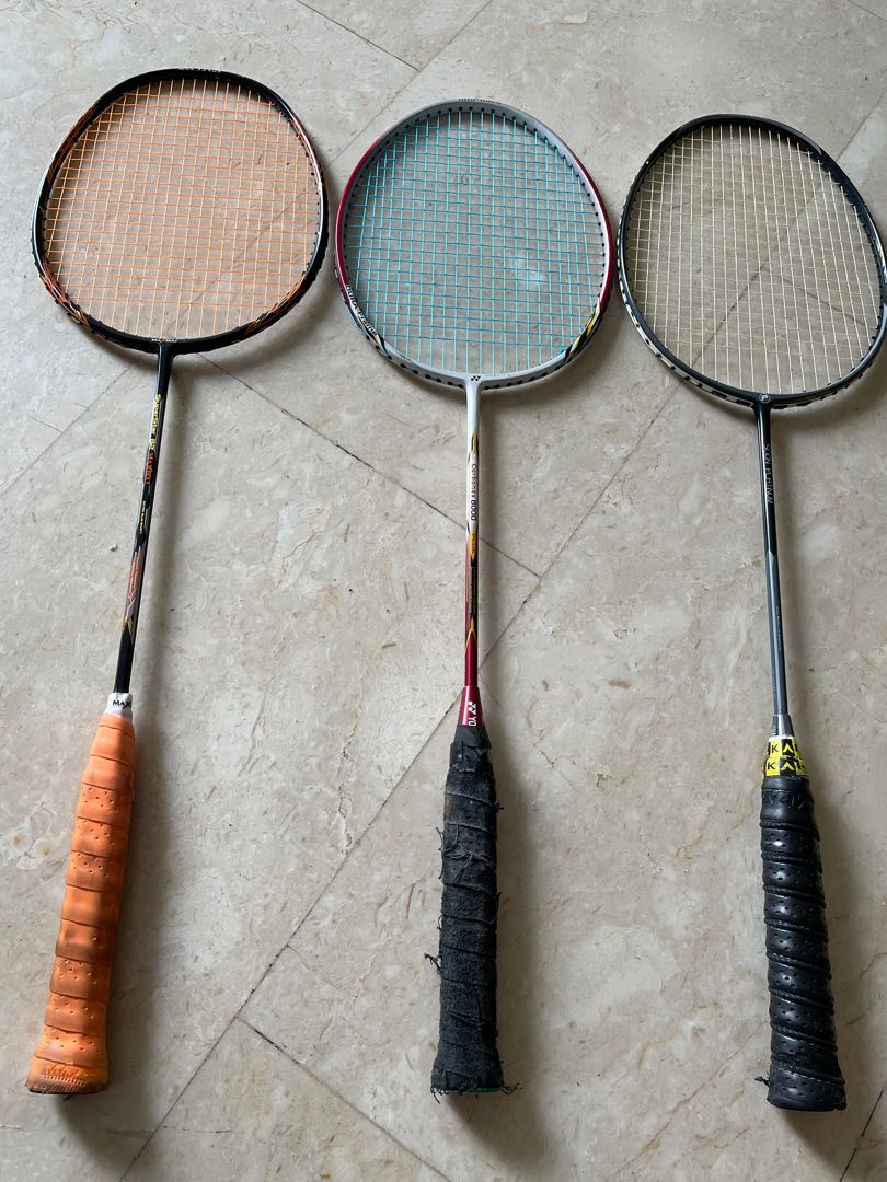 8 Badminton RacketsEach SGD 35, Sports Equipment, Sports & Games
