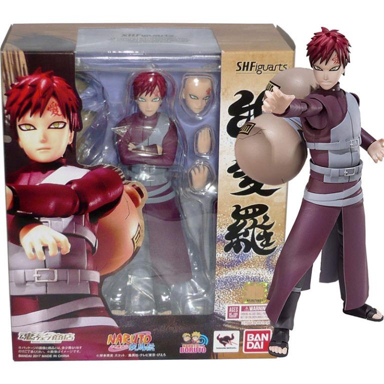 Bandai Shf 魂限火影忍者風影我愛羅 Bandai Tamashii Limited S H Figuarts Naruto Shippuden Gaara Action Figure 興趣及遊戲 玩具 遊戲類 Carousell