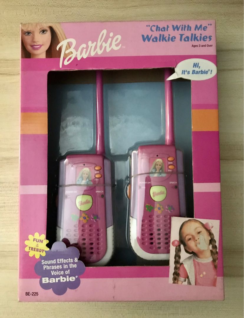walkie talkie barbie