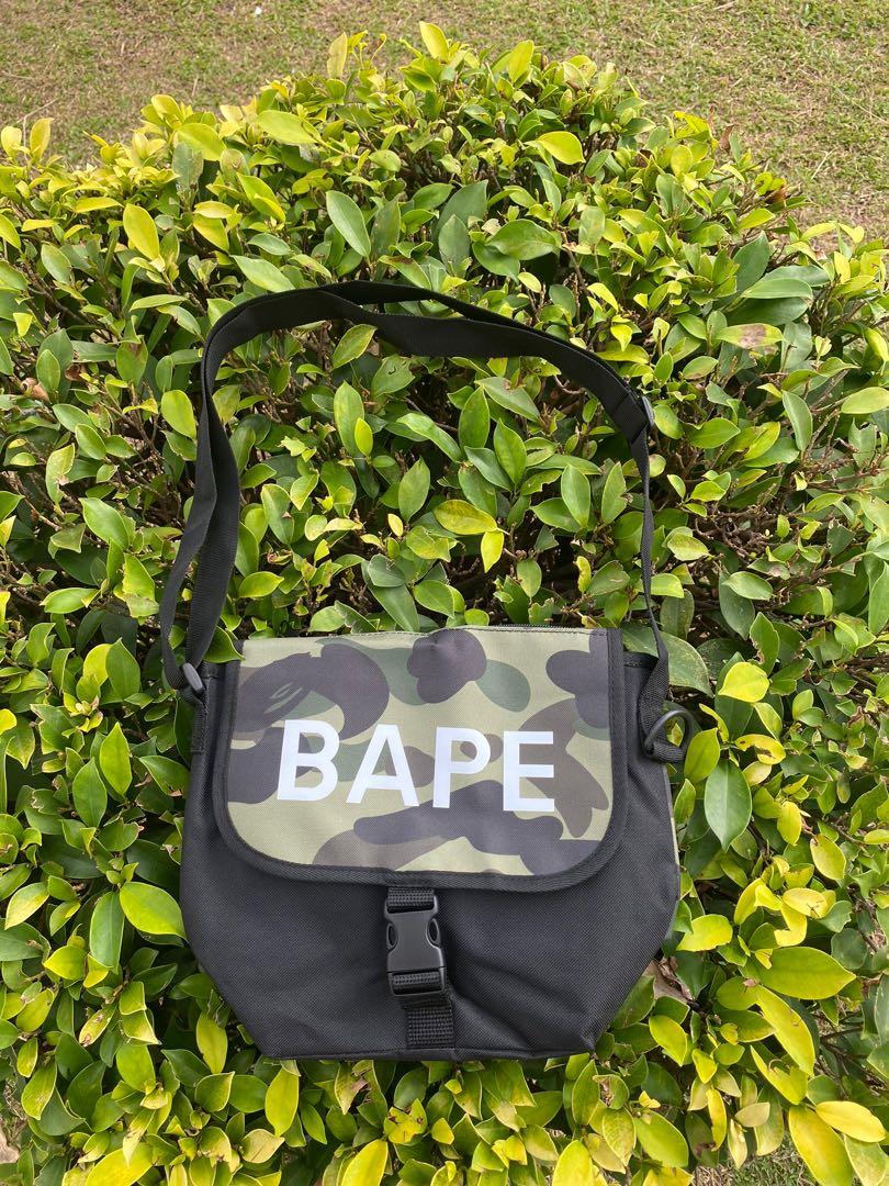 Bape camo 2024 sling bag