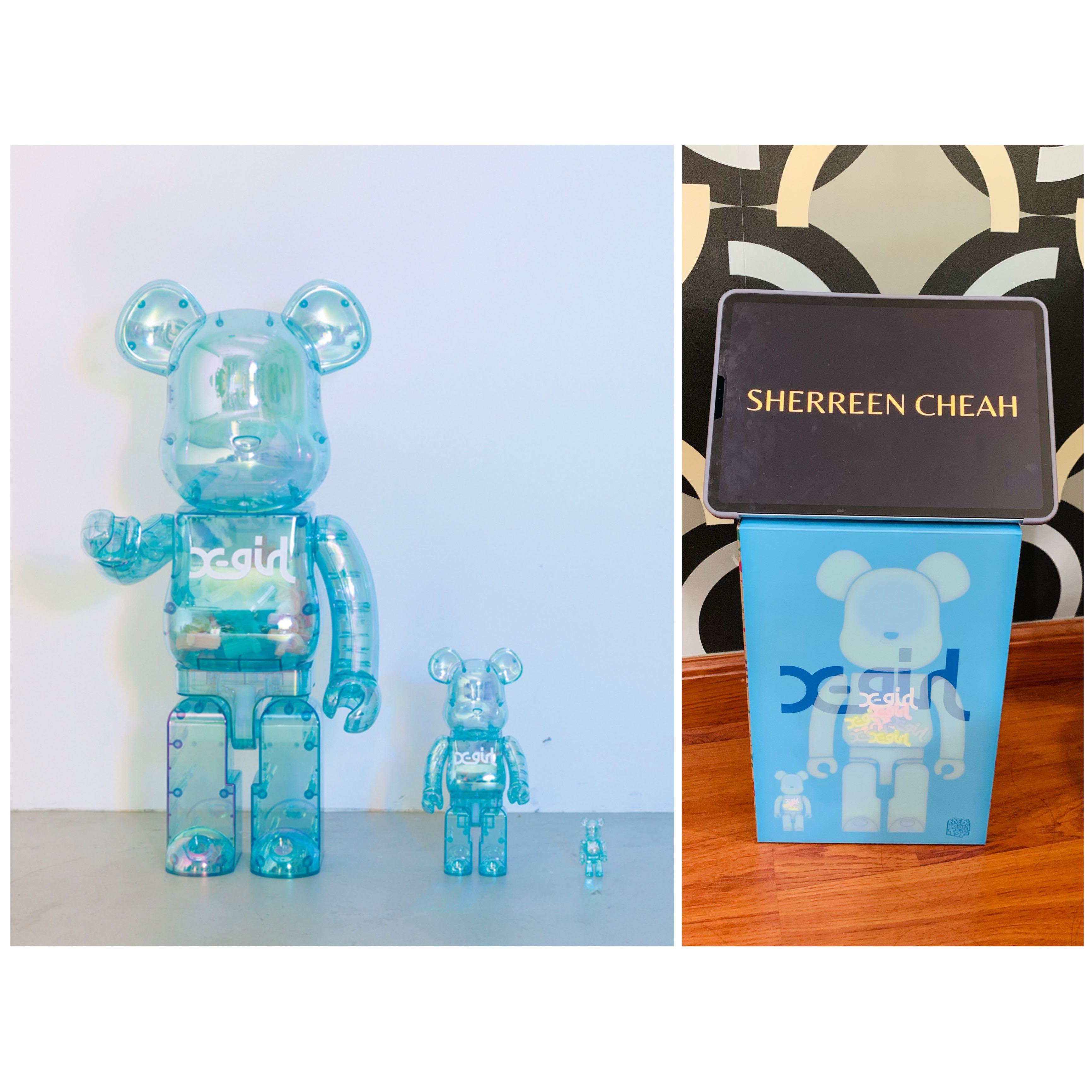 ブランド MEDICOM TOY - BE@RBRICK X-girl 2021 1000%の通販 by 