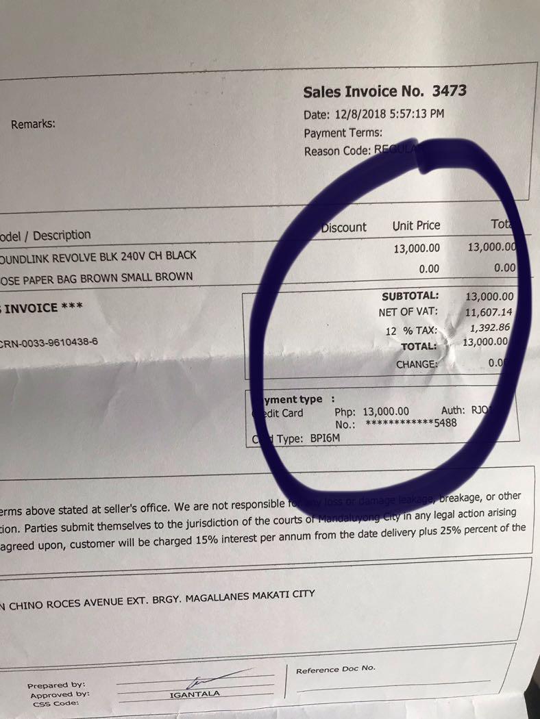 Bose Soundlink revolve with official receipt, Audio, Soundbars