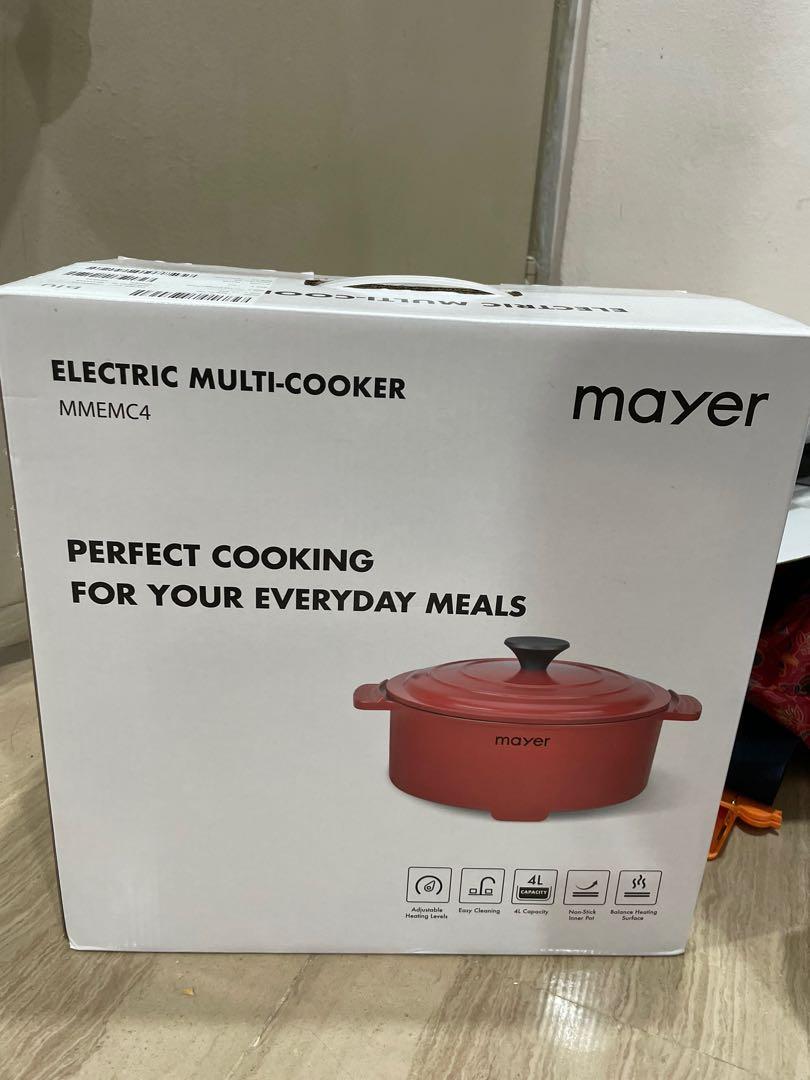 BNIB Mayer Electric MultiCooker, Furniture & Home Living, Kitchenware