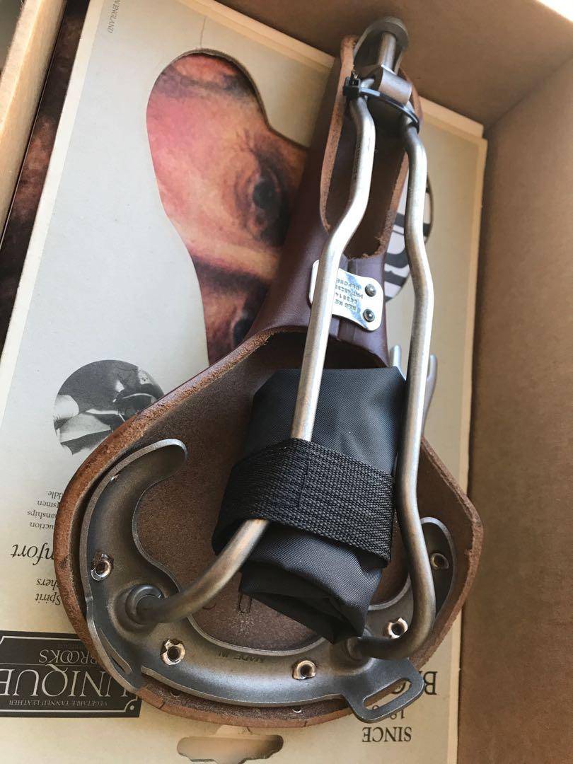 brooks swallow titanium saddle