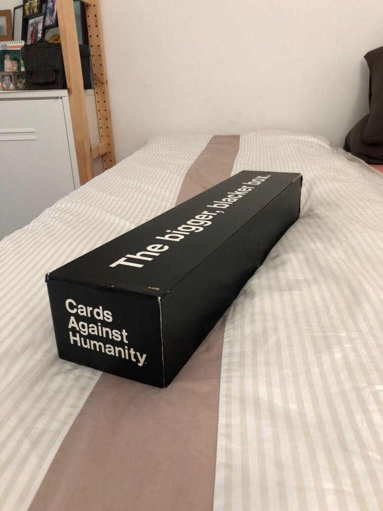 Cards Against Humanity The bigger, blacker box, Hobbies & Toys, Toys