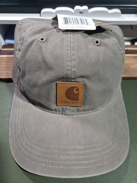 CARHARTT CANVAS CAP (Driftwood), Men's Fashion, Watches & Accessories