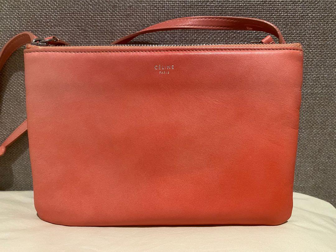 Celine trio bag pink online
