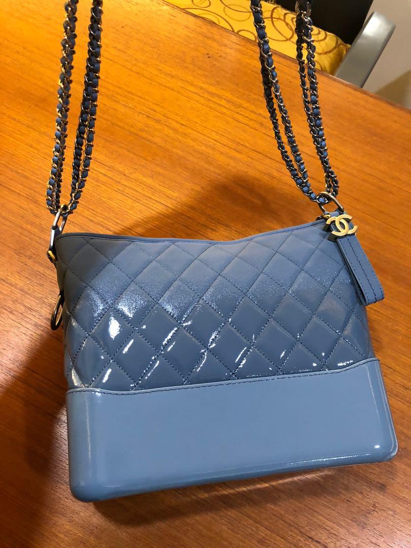 Chanel Gabrielle bag in Blue Color, Luxury, Bags & Wallets on Carousell