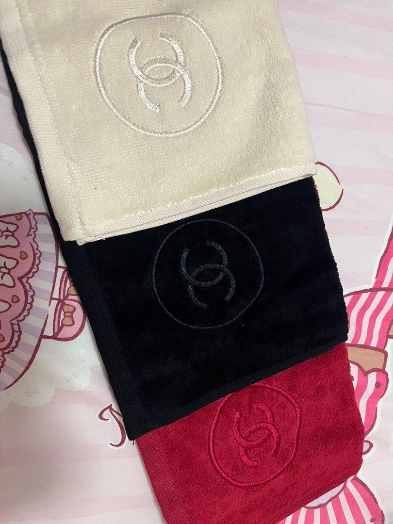 Chanel Hand Towels Red Black White Carousell