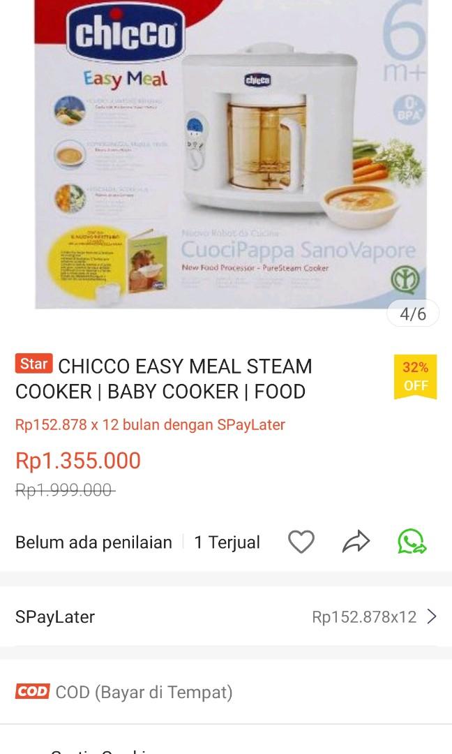 Chicco easy meal food processor, Bayi & Anak, Kereta, Kursi Goyang