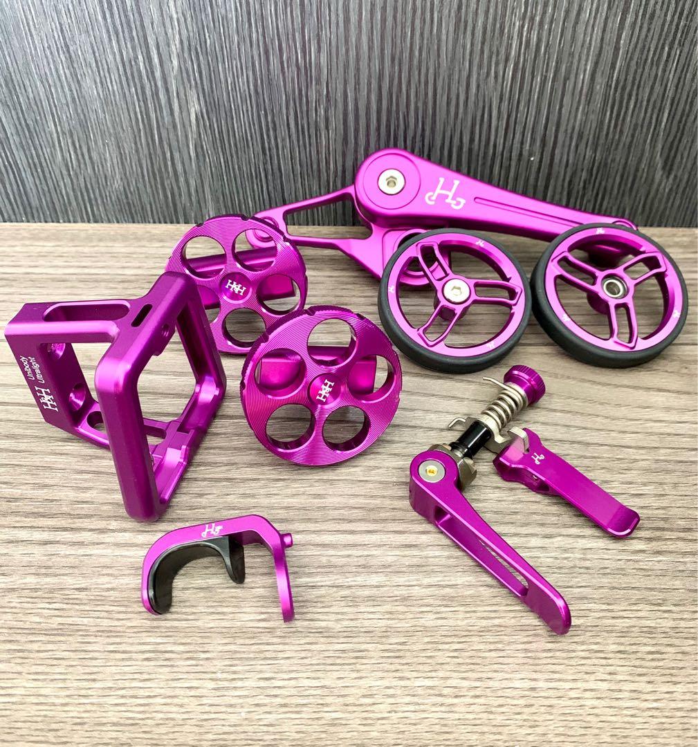 spurcycle chris king violet