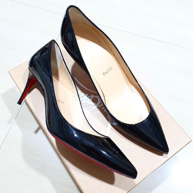 ⭐未使用⭐Christian Louboutin ブラック ハイヒール Miss Z collection for women - Christian Louboutin
