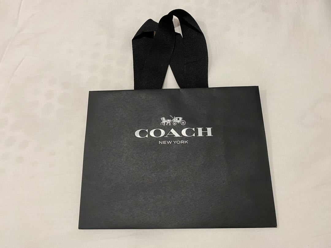 coach paper bag 2021