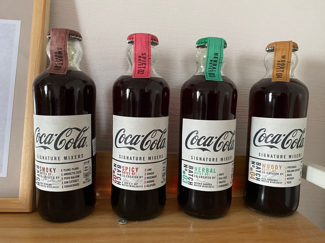 Coca Cola Signature Mixer (selling as a set), Food & Drinks, Beverages