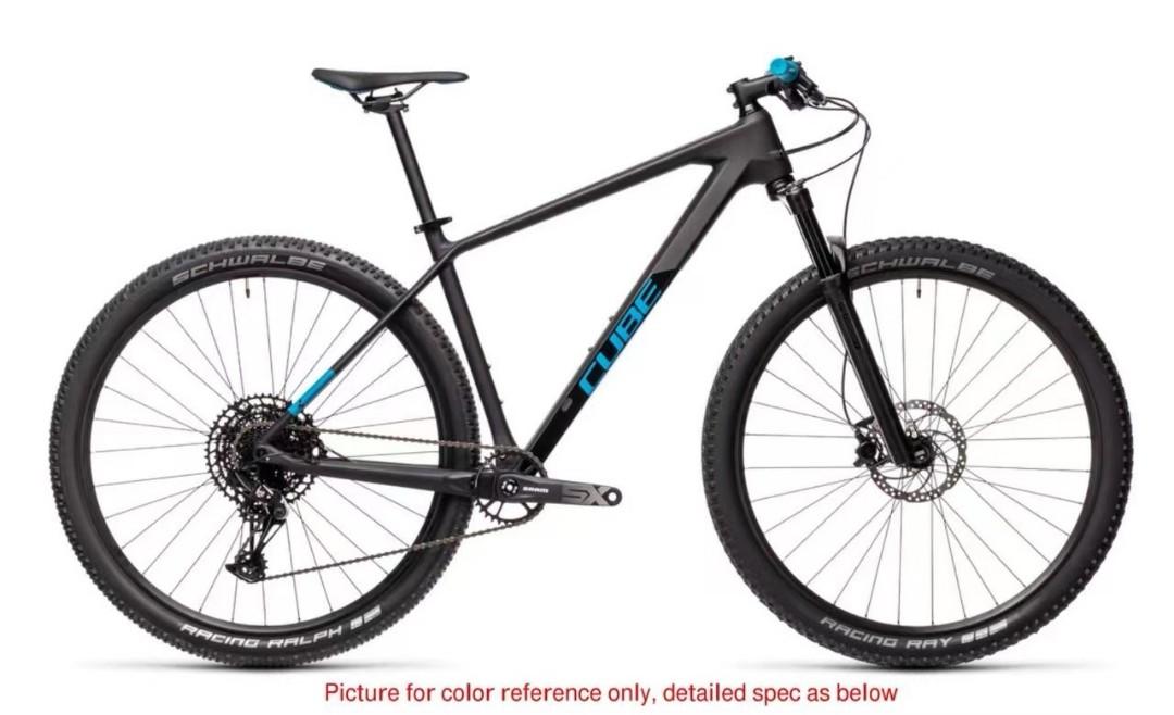 Cube Reaction carbon hardtail mtb Sports Equipment Bicycles Parts Bicycles on Carousell