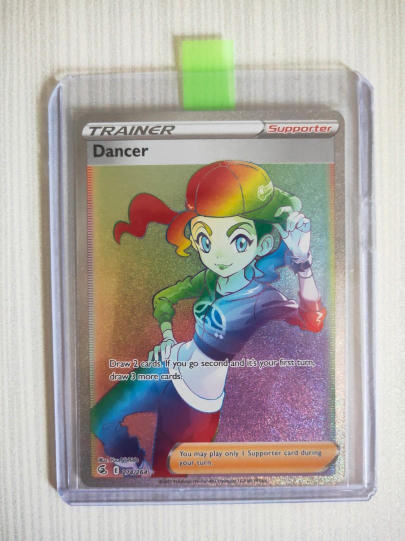 Dancer hyper/secret/rainbow rare (fusion strike pokemon card), Hobbies &  Toys, Toys & Games on Carousell