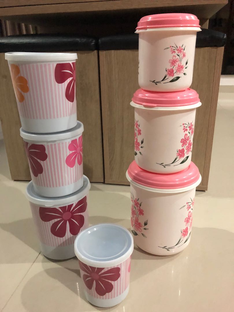 Varied Containers Different Containers, Furniture & Home Living, Kitchenware & Tableware ...