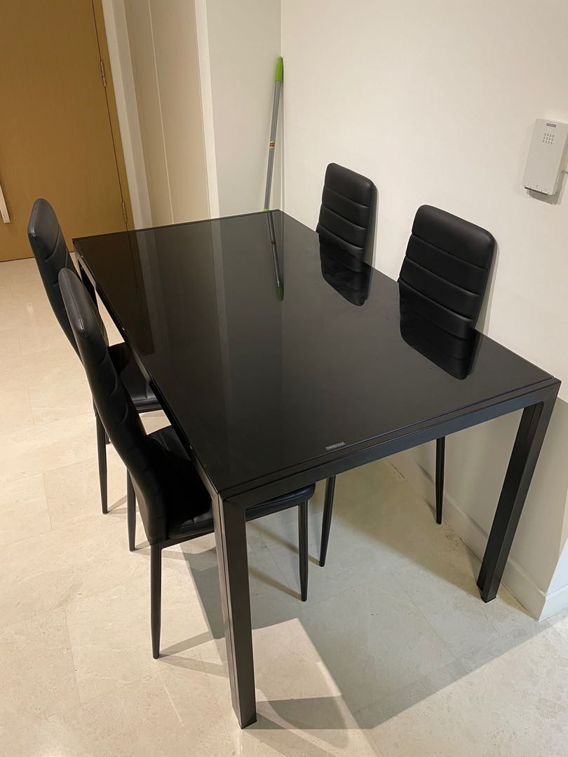 Dining Table And Chairs bought from FortyTwo, Furniture & Home Living