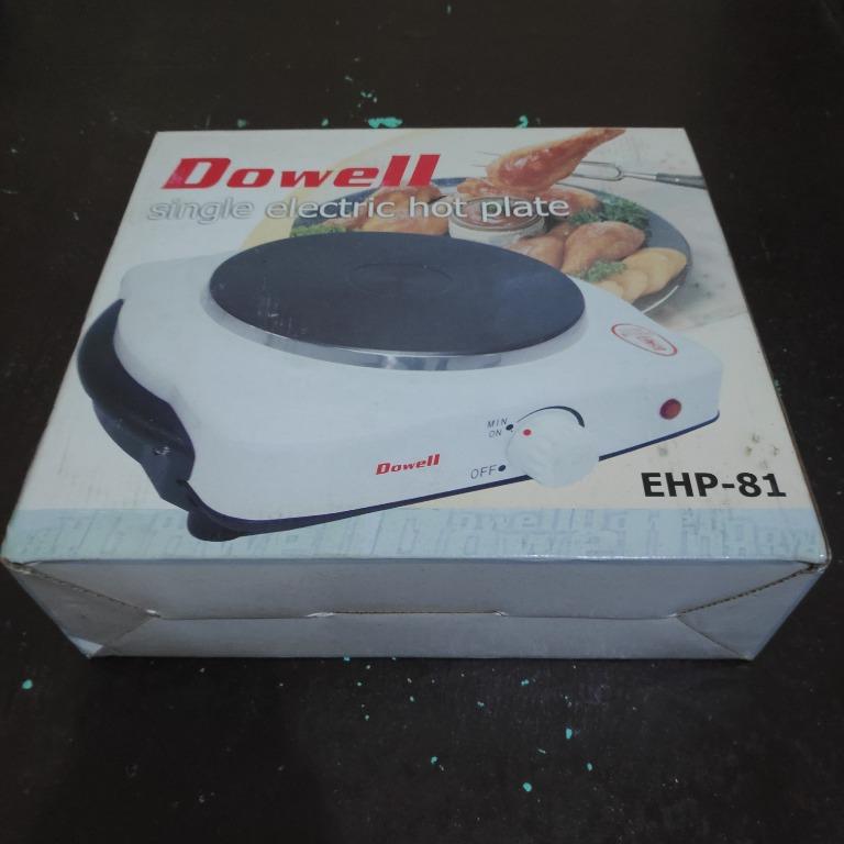 DOWELL EHP81 Single Electric Hot Plate Stove, TV & Home Appliances, Kitchen Appliances, Cookers