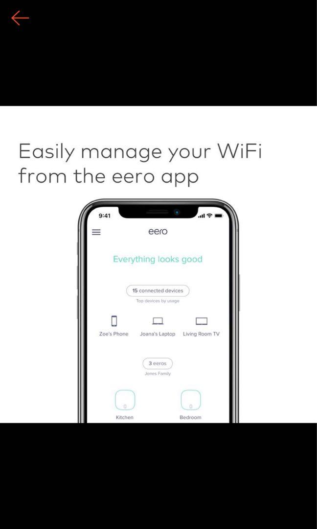 Eero wifi system Access point mesh, Computers & Tech, Parts