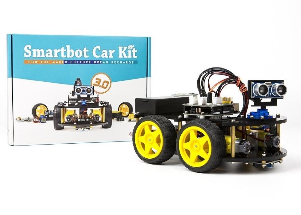Electronic Smart Robot Smartbot Car Kit Remote Control RC Vehicle ...