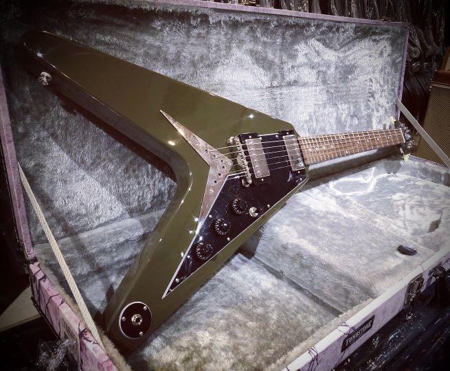 Epiphone flying hotsell v olive drab