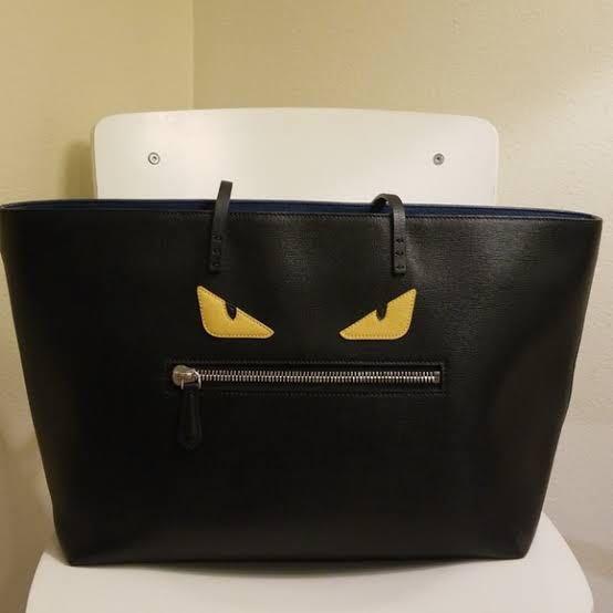 fendi monster tote bag