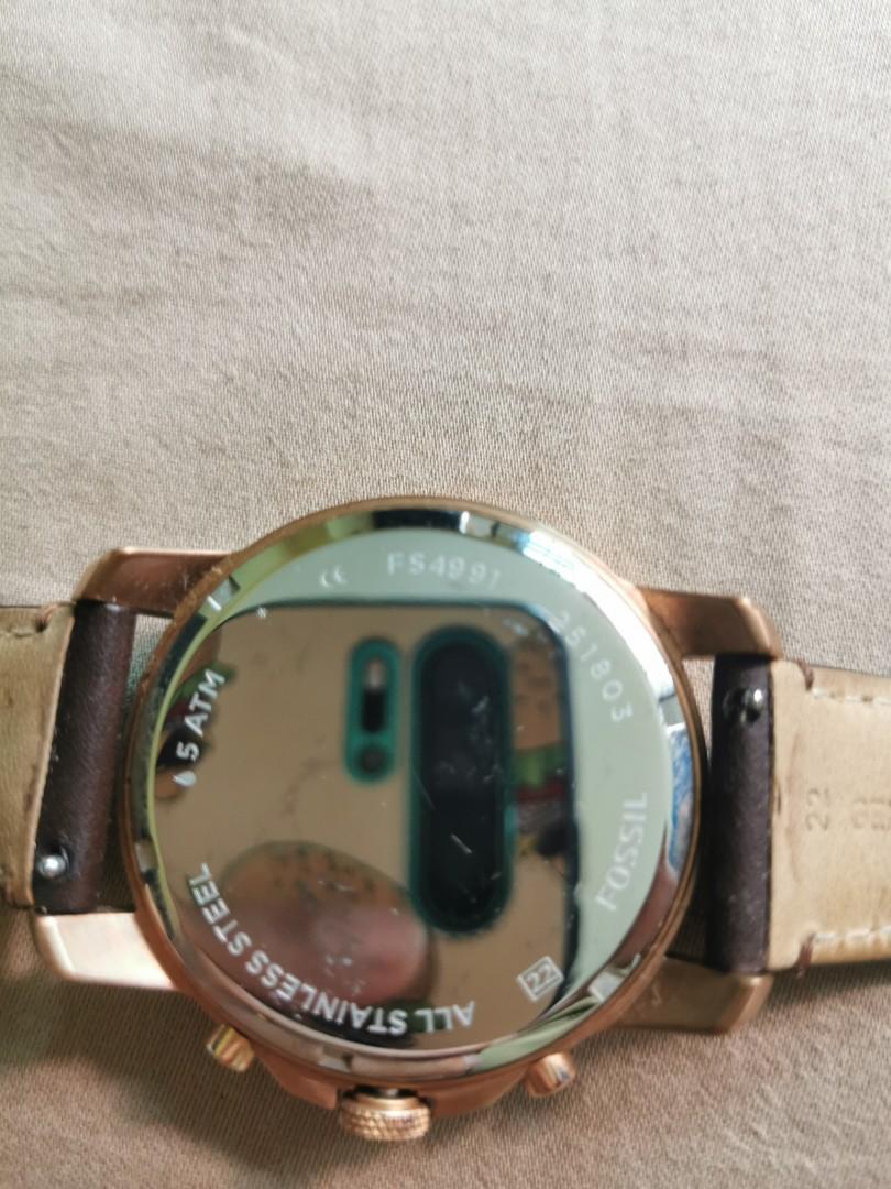 FOSSIL Rose Gold model FS4991 Men s Fashion Watches