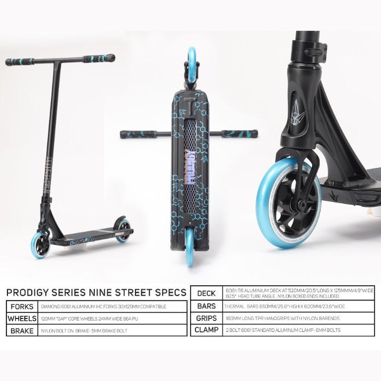 [FREESTYLE STUNT SCOOTERS] Envy Prodigy S9 Street Edition Freestyle Stunt Scooter, Sports