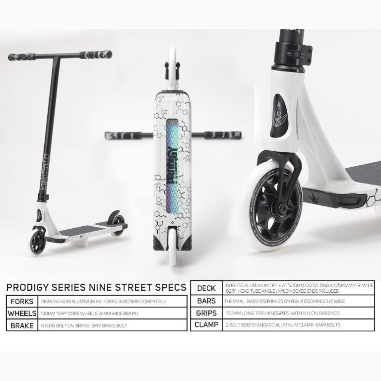[FREESTYLE STUNT SCOOTERS] Envy Prodigy S9 Street Edition Freestyle Stunt Scooter, Sports