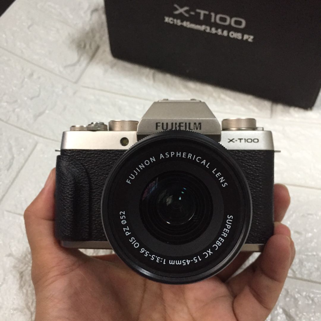 FUJIFILM XT100 Complete Accessories, Photography, Cameras on Carousell