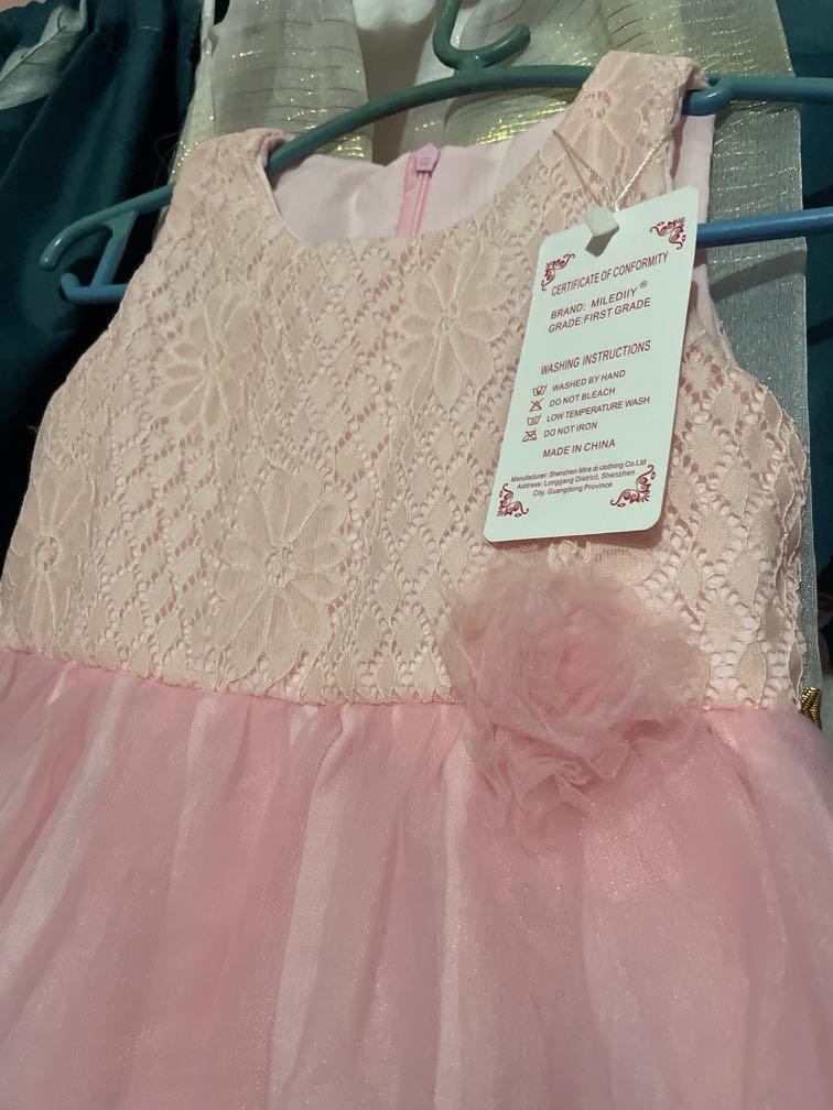 Girls dress (Category: Babies & Kids Fashion) located in Marikina City. Submitted by chummybub (Listing ID 1126813734, Image 3). Description: Pwede pang flower girl Pwede pang binyag Pang bday Available in 2-4 yo #4theplanet.