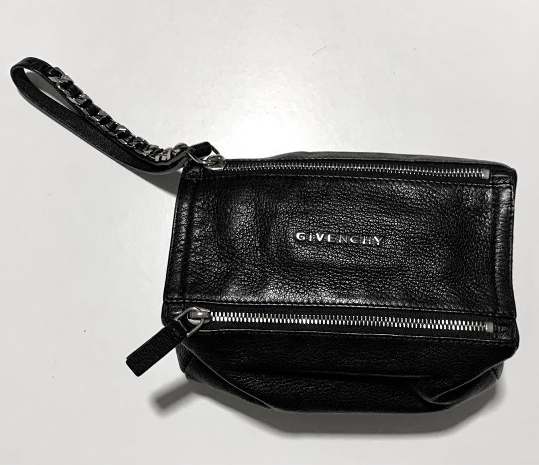 Givenchy top wristlet bag