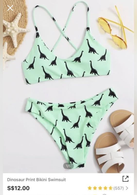 dino swimsuits