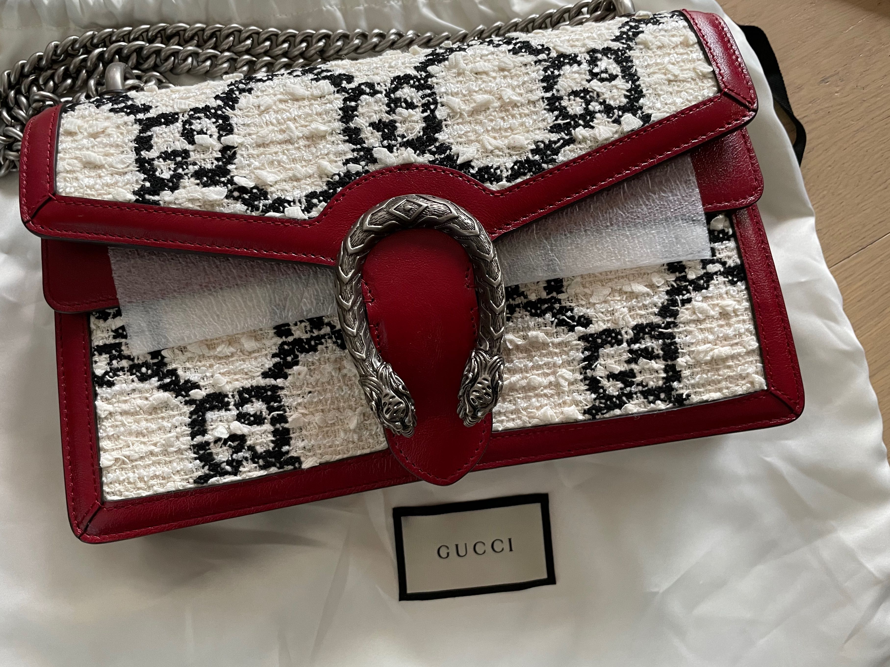 Gucci tweed dionysus bag clearance