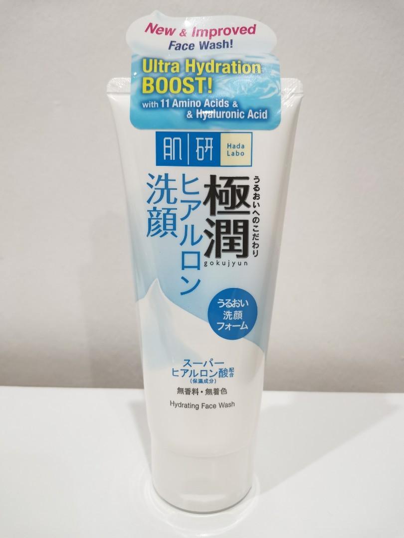 Hada Labo Super Hyaluronic Acid Hydrating Face Wash (100g), Beauty