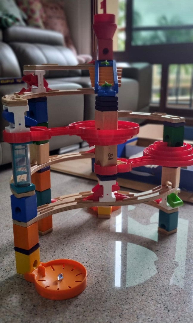 Hape Quadrilla Super Spirals, Hobbies & Toys, Toys & Games on Carousell