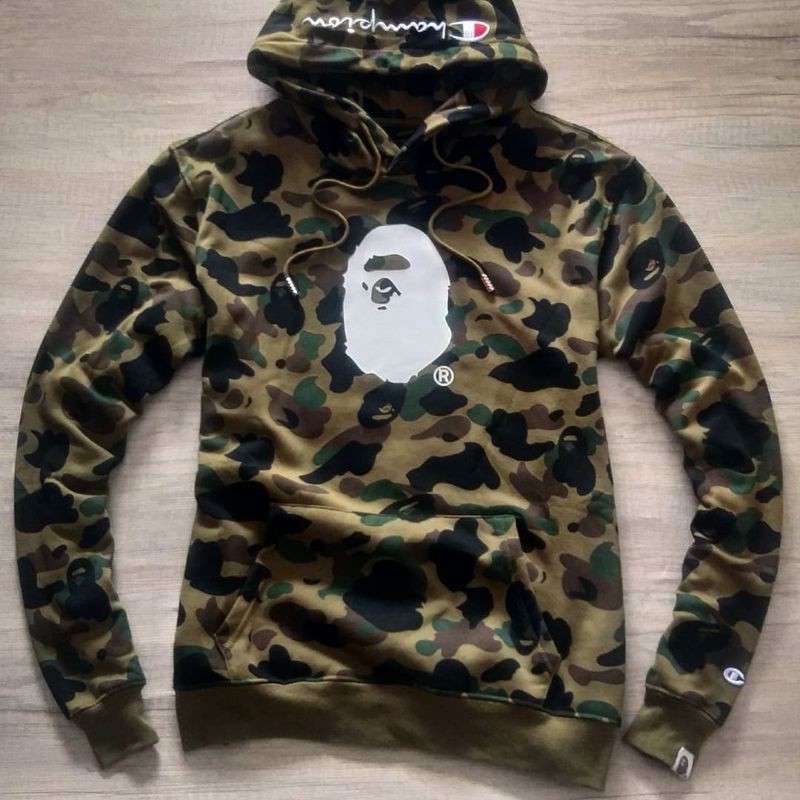 Bape champion crewneck clearance