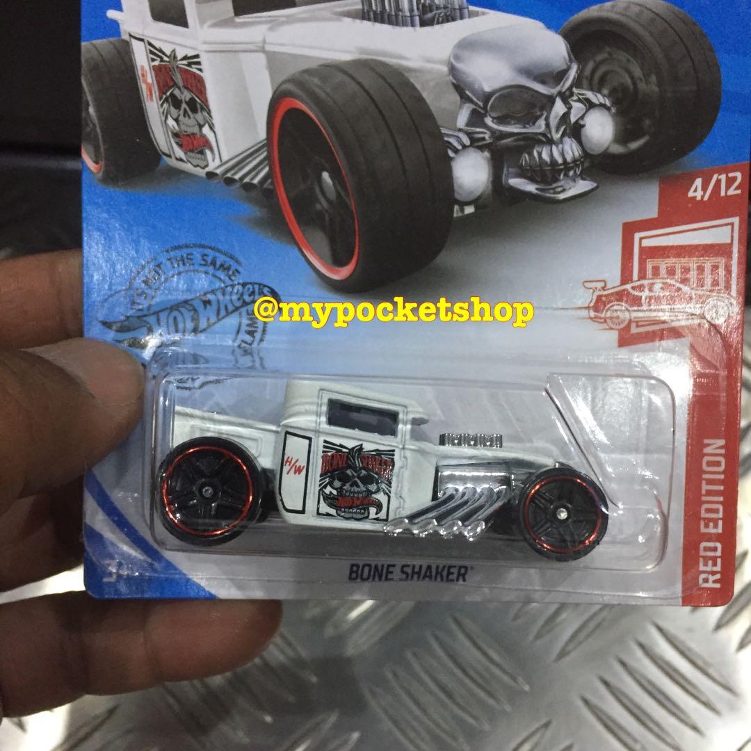 HOT WHEELS 2020 BONE SHAKER LOT includes Target Red Edition and Color Variation 